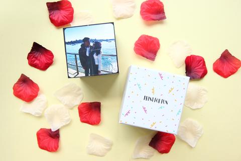 Classic Photo Cube with gift box 